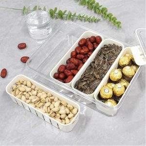4 in 1 kitchen storage box,reusable refrigerator fruit food fresh keeping brain box fresh-keeping box food contanier