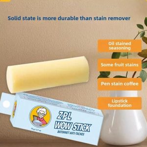 Stain remover for fabrics & cloths-cleans grass,makeup,wine,grease,coffee,blood for laundry plant- based