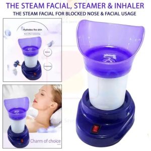 Single the steam facial steamer & inhaler for blocked nose