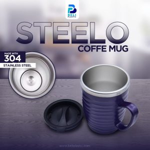 Steelo 304 stainless steel coffee mug 400 ml