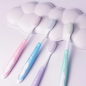 Dr.wram superior oral care toothbrush with soft bristles & portable PVC  case for a radiant smile