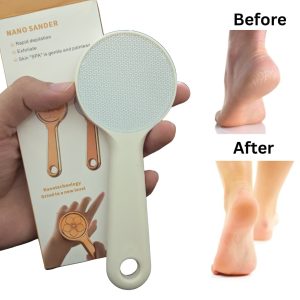 Nano sanding skin feet foot scrubber with handel