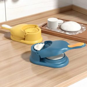 2 in 1 Dough Press Tool Set Dumpling Maker Manual Press Skin Mold