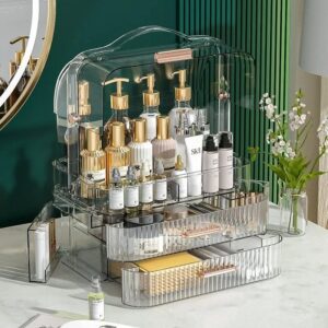 Transparent Dustproof Makeup Organizer