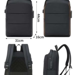 DPX-3 Smart Backpack is a stylish and durable bag designed for office, college, and daily travel. It features spacious compartments to easily carry a laptop, books, and daily essentials. With a built-in USB charging port and comfortable padded shoulder straps, it offers convenience, functionality, and a modern look for everyday use. 🎒