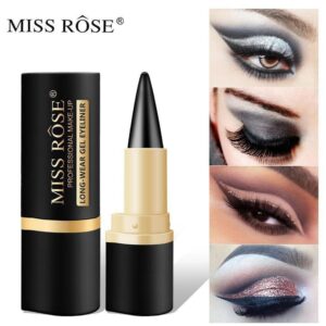 Miss Rose Black Kajal | Miss Rose Matte Black Eyeliner