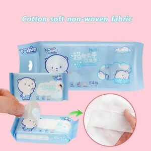 64pcs Mini Travelling Wet Wipes Packet (Mix/Random color)