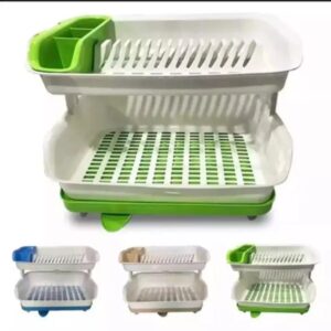 Kitchen Master Plastic Plate Rack With Tray