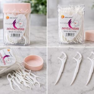 Keep Your Teeth Clean & Healthy! 🦷   Make your daily oral care routine better with our Dental Floss Picks (100 PCS) — easy, effective, and perfect for everyone