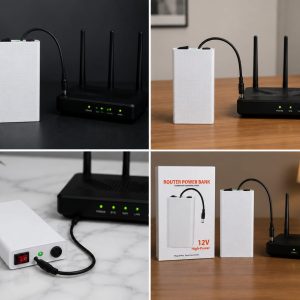 Power up your WiFi router during load shedding with this 12V Router Power Bank. , Long Backup Time , Plug & Play Easy Connection, Perfect for Home & Office Use , lCompact & Reliable Design Never let your internet go offline again!