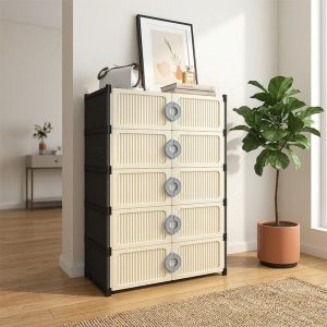 Modular Shoe Organizer Cabinet 4 layer.  8. partition