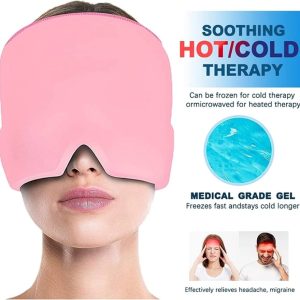 Migraine Ice Head Wrap provides compression and cold therapy for headaches